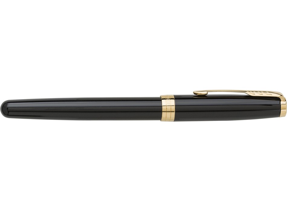 Parker, penna rollerball Sonnet in acciaio inox e ottone laccato