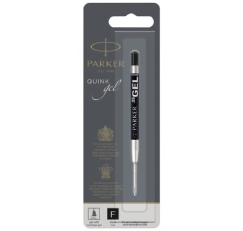 Parker refill penna a sfera Gel (inchiostro nero)