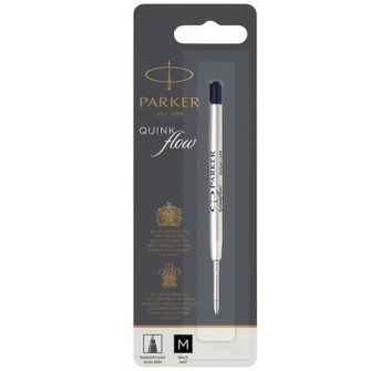 Parker refill penna a sfera Quinkflow (inchiostro nero)