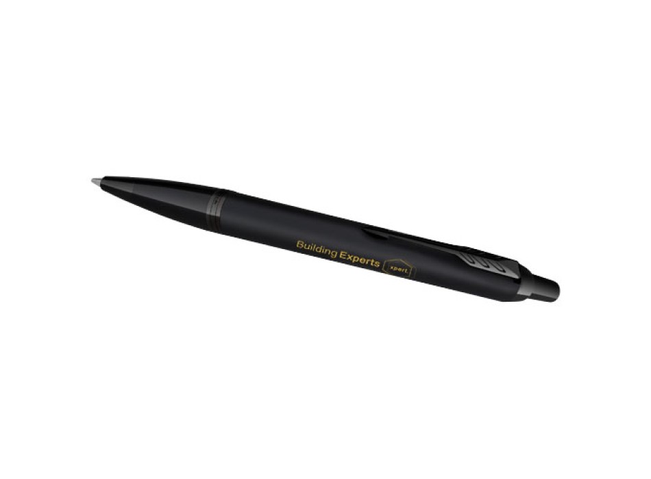 Parker set penna a sfera e penna roller acromatiche in confezione regalo IM (inchiostro nero/blu)