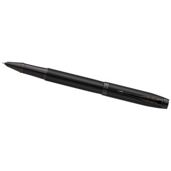 Parker set penna a sfera e penna roller acromatiche in confezione regalo IM (inchiostro nero/blu)
