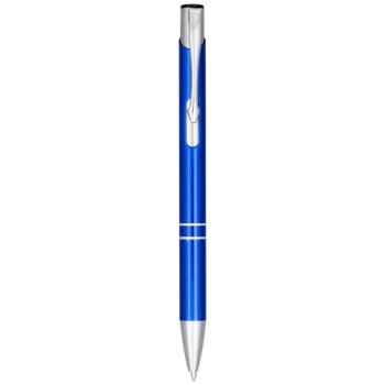 Penna a sfera anodizzata Moneta (inchiostro blu)