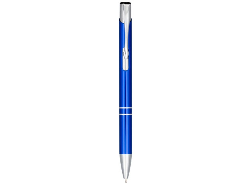 Penna a sfera anodizzata Moneta (inchiostro blu)