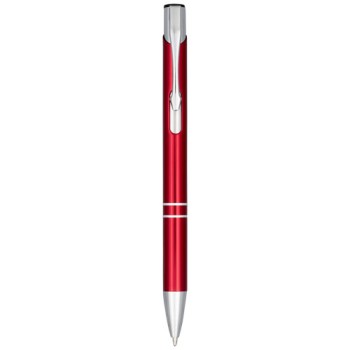 Penna a sfera anodizzata Moneta (inchiostro blu)