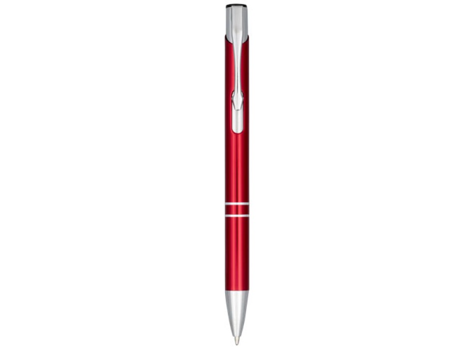 Penna a sfera anodizzata Moneta (inchiostro blu)