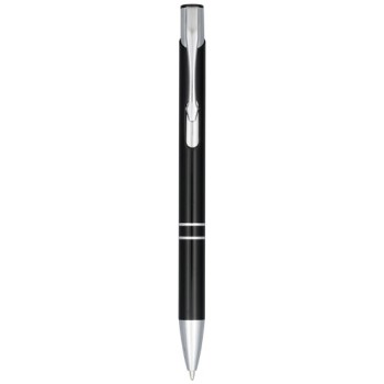 Penna a sfera anodizzata Moneta (inchiostro blu)