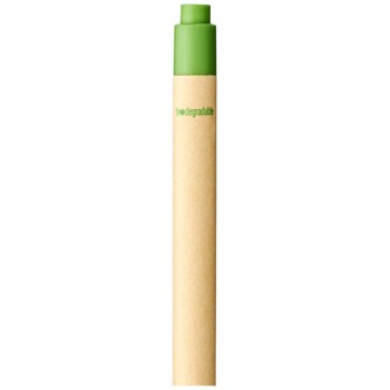 Penna a sfera Berk in cartone riciclato e plastica derivata dal mais (inchiostro nero)