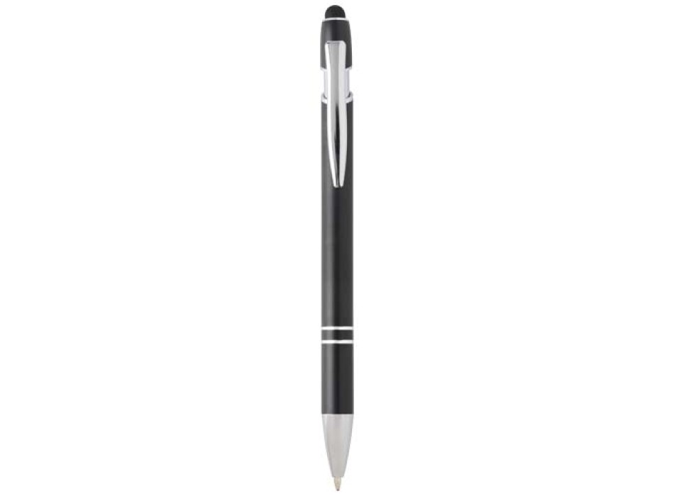 Penna a sfera con finitura argento Kish 