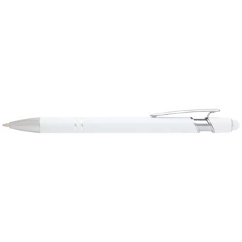 Penna a sfera con finitura argento Kish 