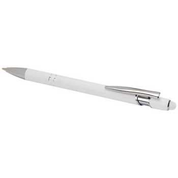 Penna a sfera con finitura argento Kish 