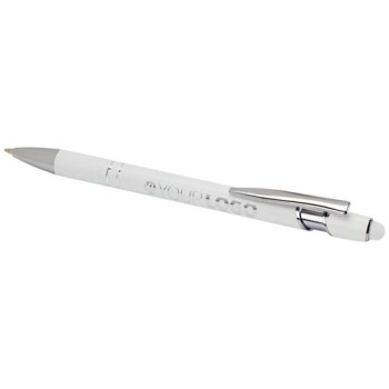 Penna a sfera con finitura argento Kish 