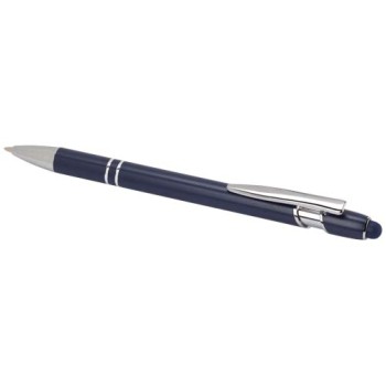 Penna a sfera con finitura argento Kish 