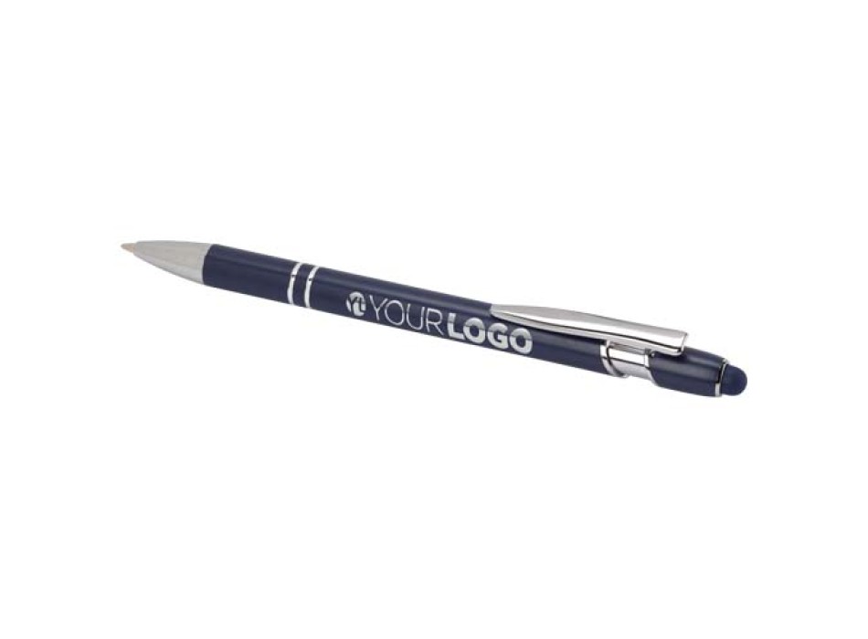 Penna a sfera con finitura argento Kish (inchiostro blu)