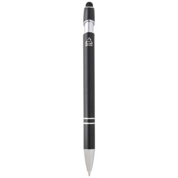 Penna a sfera con finitura argento Kish (inchiostro blu)