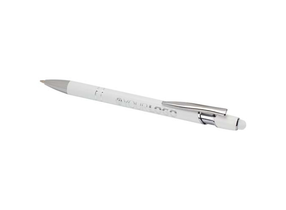 Penna a sfera con finitura argento Kish (inchiostro blu)
