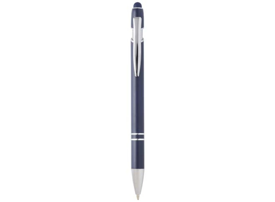 Penna a sfera con finitura argento Kish (inchiostro blu)
