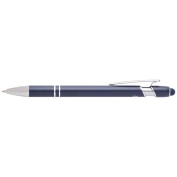 Penna a sfera con finitura argento Kish (inchiostro blu)