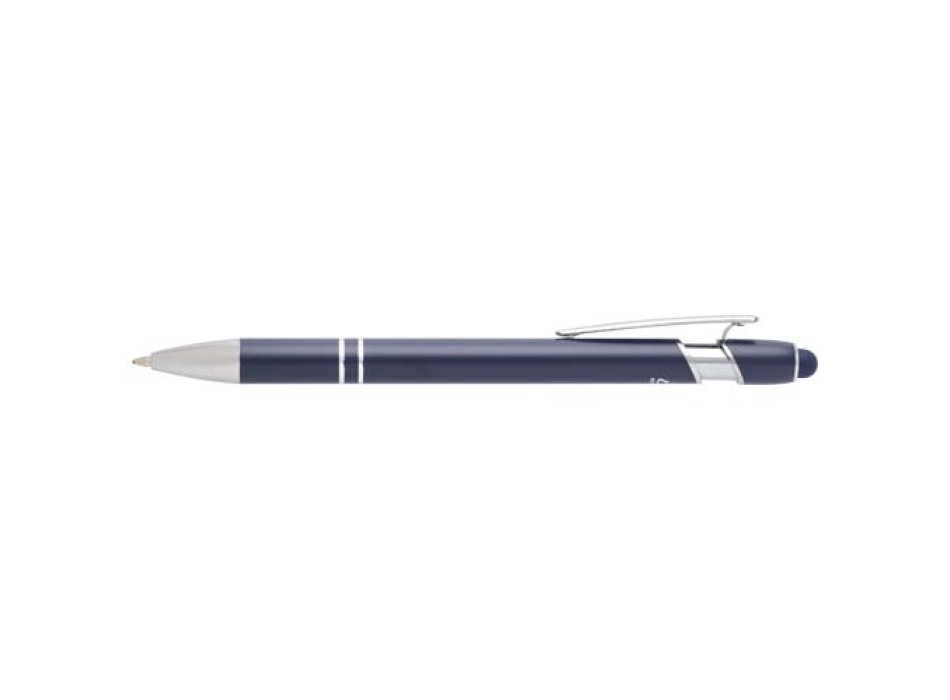 Penna a sfera con finitura argento Kish (inchiostro blu)