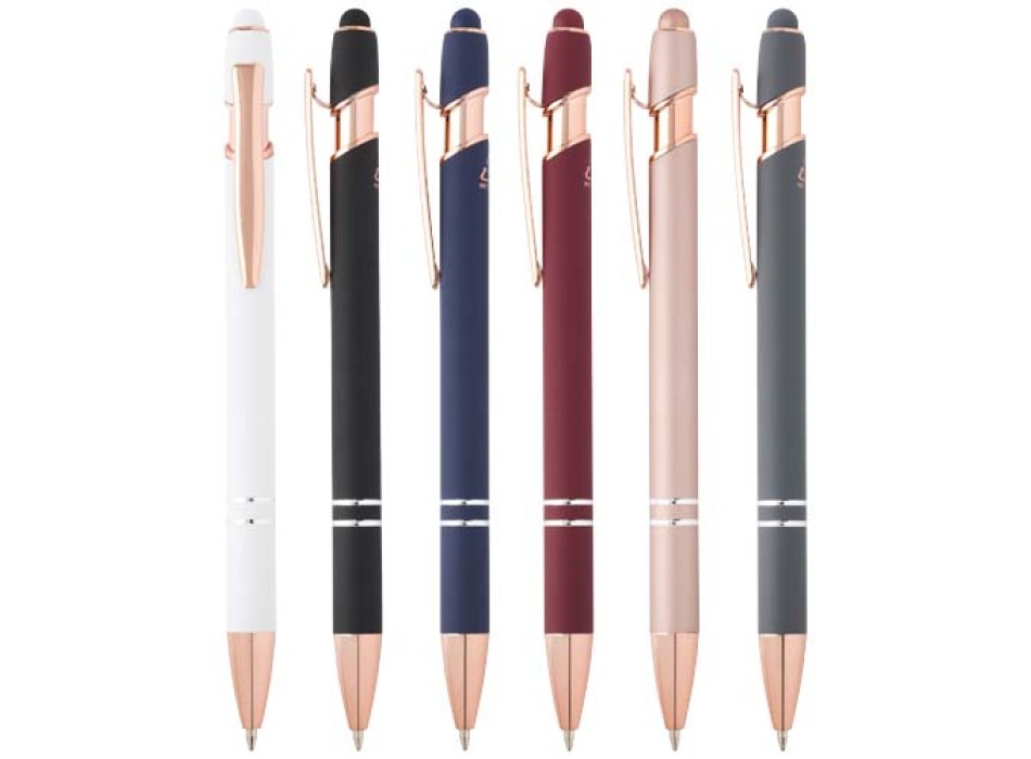 Penna a sfera con finitura oro rosa Nanna 