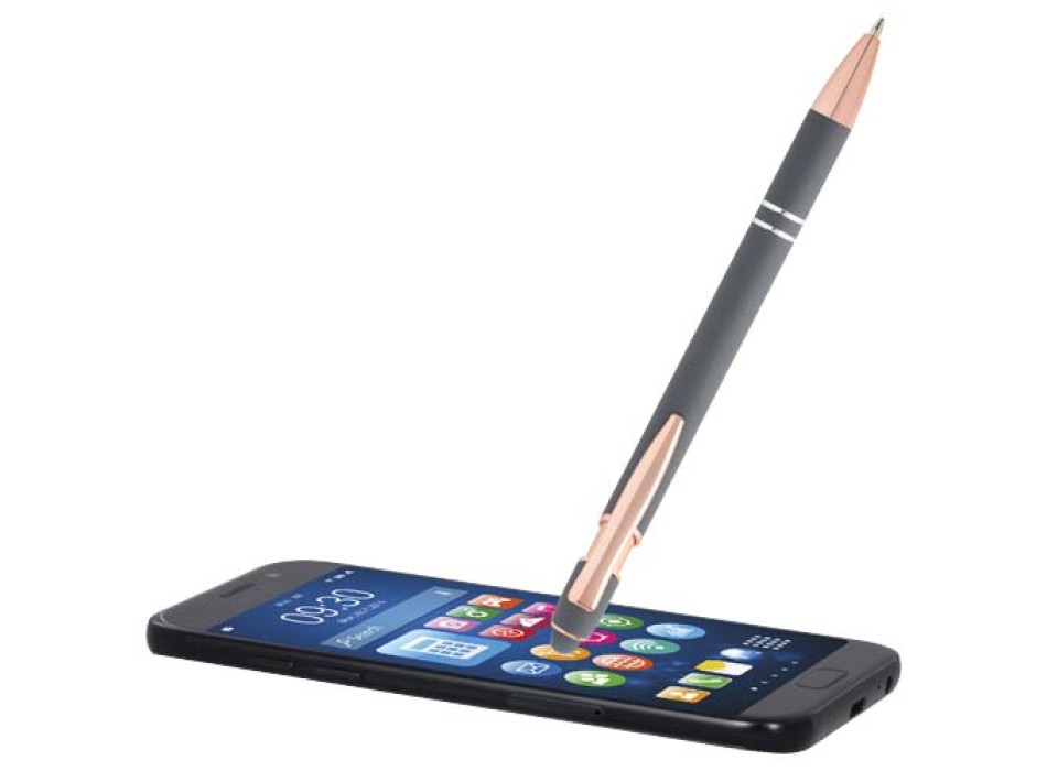 Penna a sfera con finitura oro rosa Nanna 