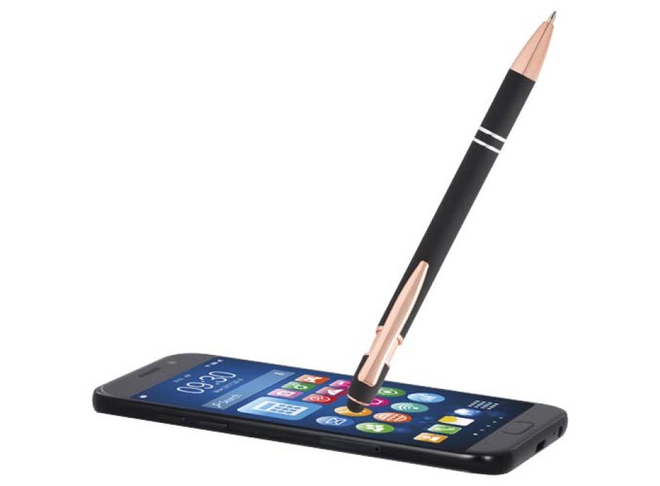 Penna a sfera con finitura oro rosa Nanna 
