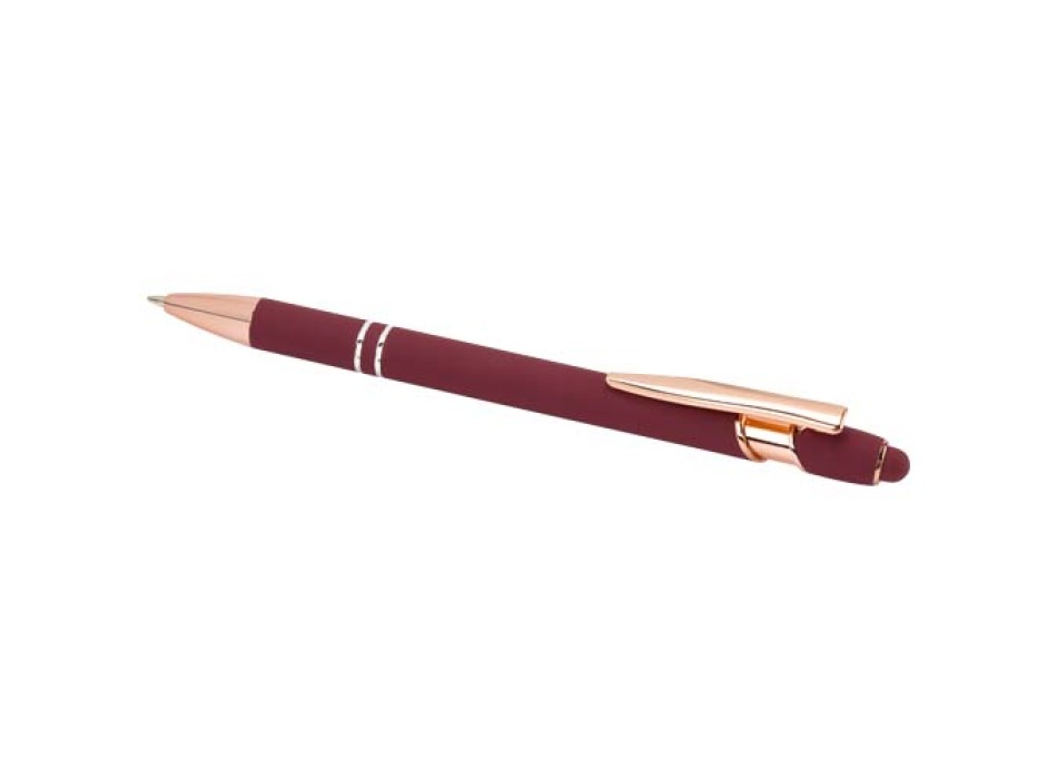 Penna a sfera con finitura oro rosa Nanna (inchiostro blu)