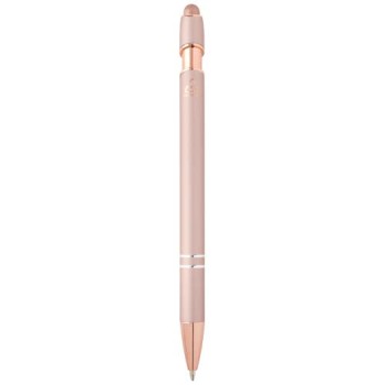 Penna a sfera con finitura oro rosa Nanna (inchiostro blu)