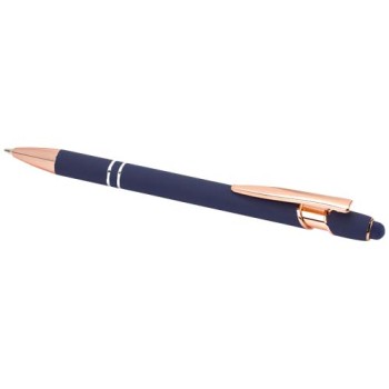 Penna a sfera con finitura oro rosa Nanna (inchiostro blu)