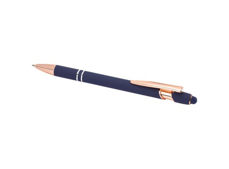 Penna a sfera con finitura oro rosa Nanna (inchiostro blu)