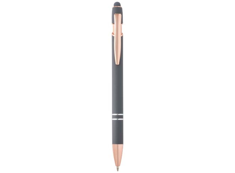 Penna a sfera con finitura oro rosa Nanna (inchiostro blu)