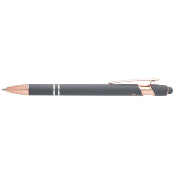 Penna a sfera con finitura oro rosa Nanna (inchiostro blu)