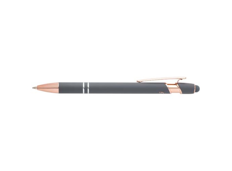 Penna a sfera con finitura oro rosa Nanna (inchiostro blu)