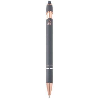 Penna a sfera con finitura oro rosa Nanna (inchiostro blu)