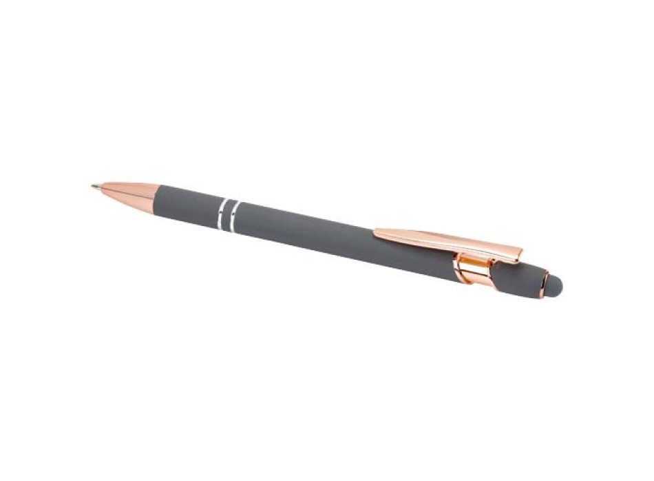 Penna a sfera con finitura oro rosa Nanna (inchiostro blu)