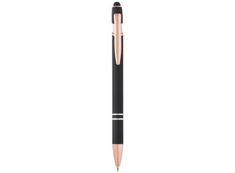 Penna a sfera con finitura oro rosa Nanna (inchiostro blu)