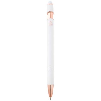 Penna a sfera con finitura oro rosa Nanna (inchiostro blu)