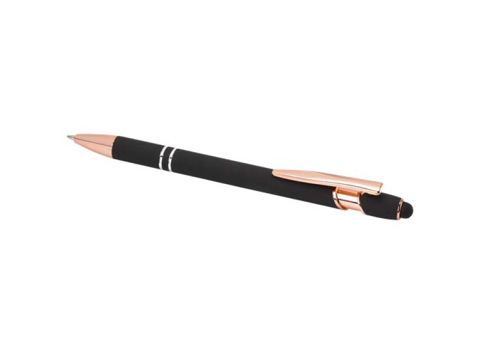 Penna a sfera con finitura oro rosa Nanna (inchiostro blu)