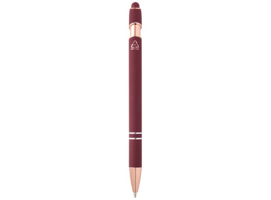 Penna a sfera con finitura oro rosa Nanna (inchiostro blu)