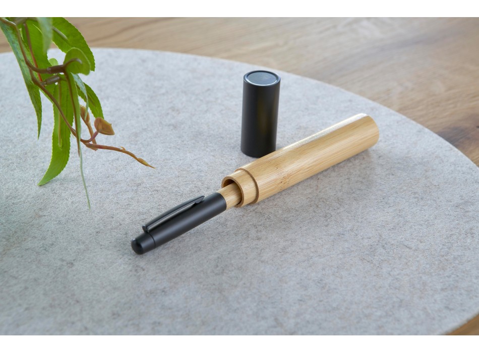 Penna a sfera con fusto in bambù Anke