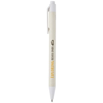 Penna a sfera Dairy Dream realizzata con cartoni del latte riciclati (inchiostro nero)