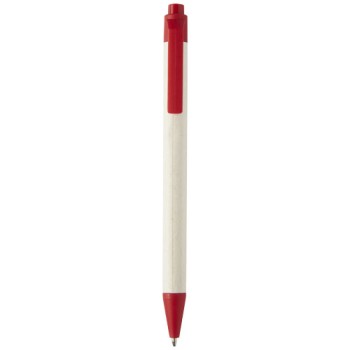 Penna a sfera Dairy Dream realizzata con cartoni del latte riciclati (inchiostro nero)
