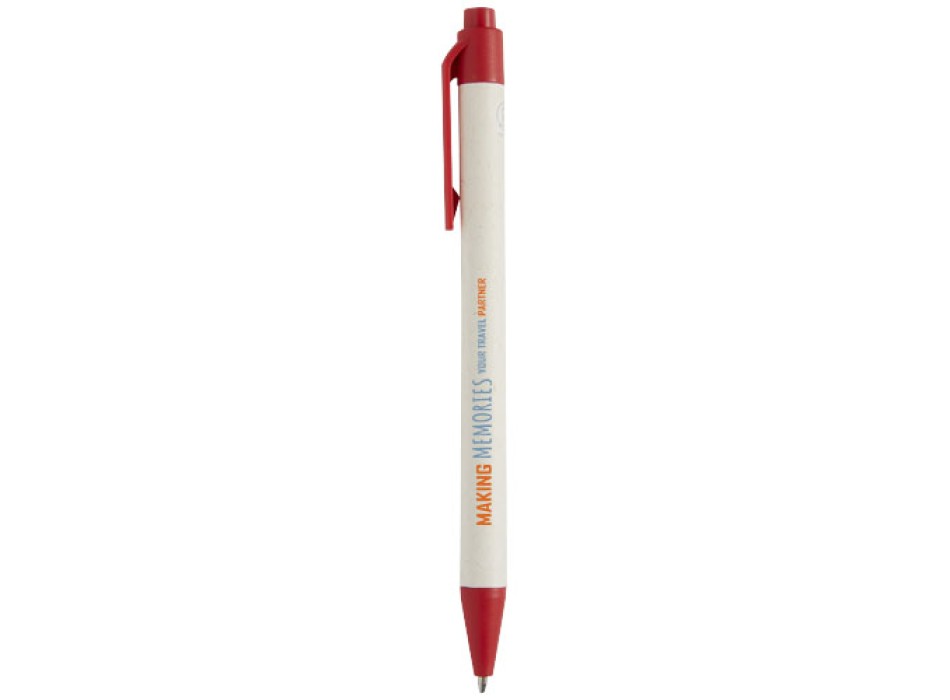 Penna a sfera Dairy Dream realizzata con cartoni del latte riciclati (inchiostro nero)