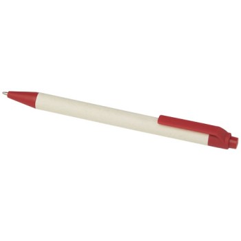Penna a sfera Dairy Dream realizzata con cartoni del latte riciclati (inchiostro nero)