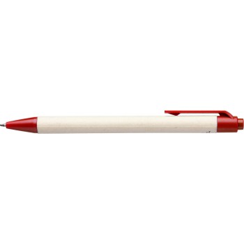 Penna a sfera Heike | Cartone per bevande