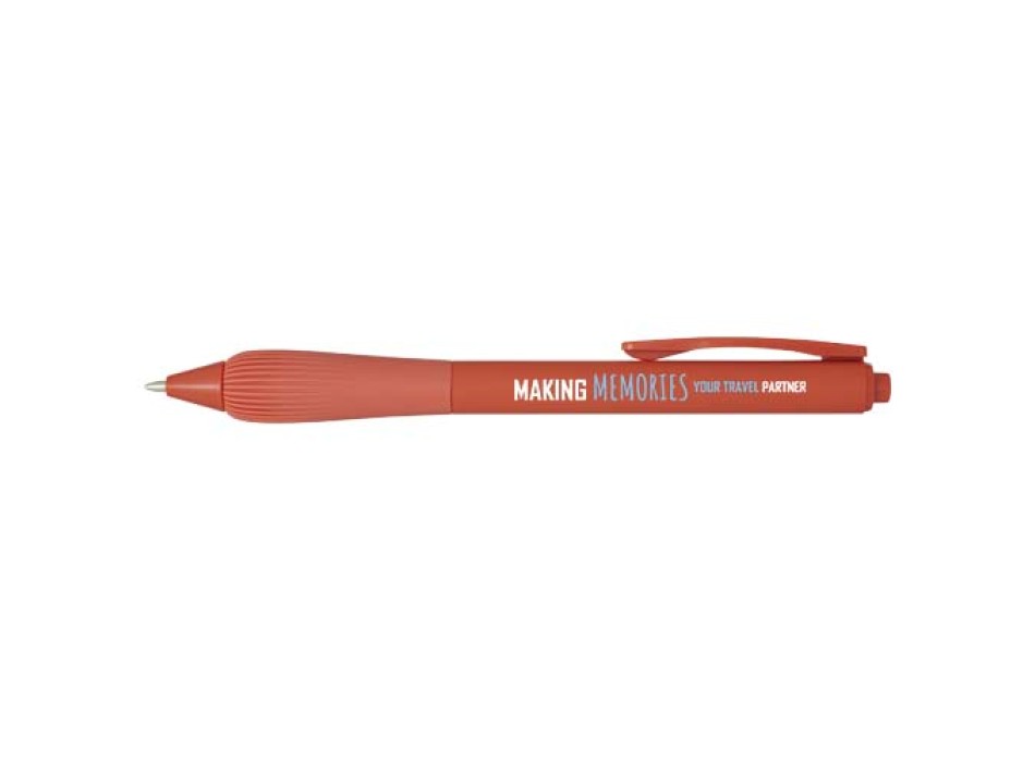 Penna a sfera in ABS riciclato Lorena (inchiostro blu)