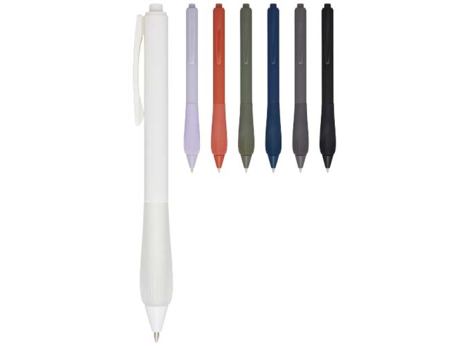 Penna a sfera in ABS riciclato Lorena (inchiostro nero)