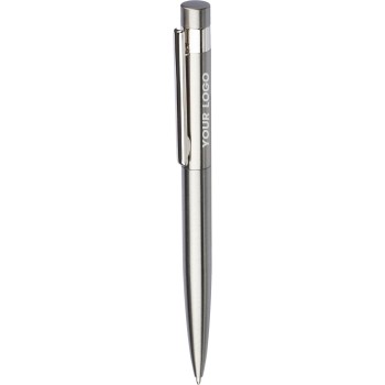 Penna a sfera in acciaio inox riciclato Hannelore