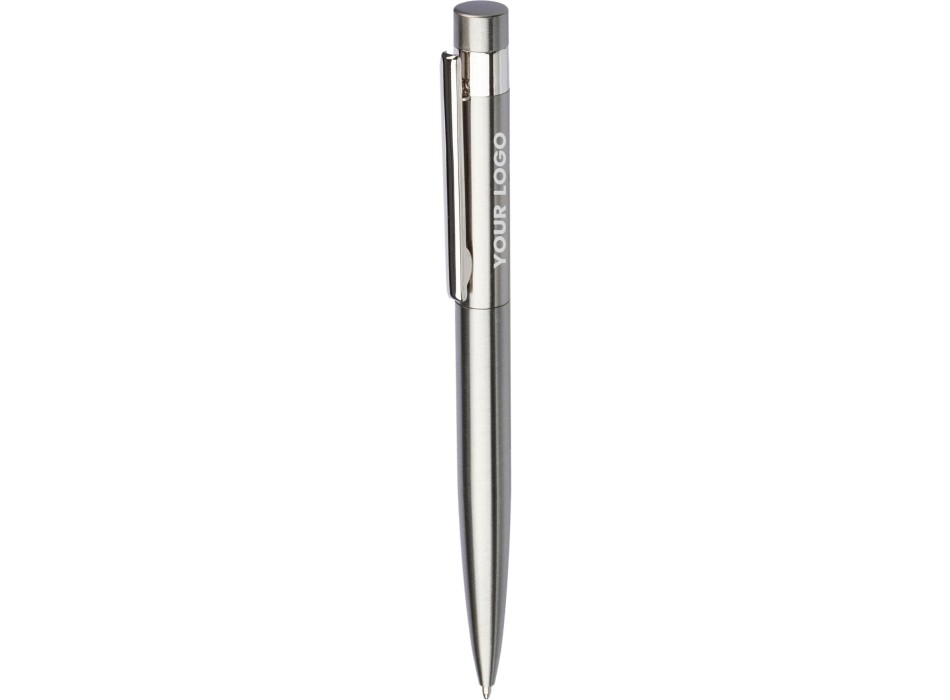 Penna a sfera in acciaio inox riciclato Hannelore