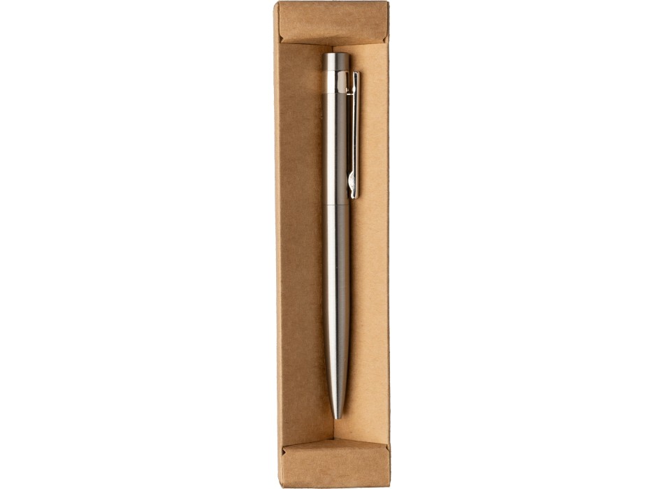 Penna a sfera in acciaio inox riciclato Hannelore