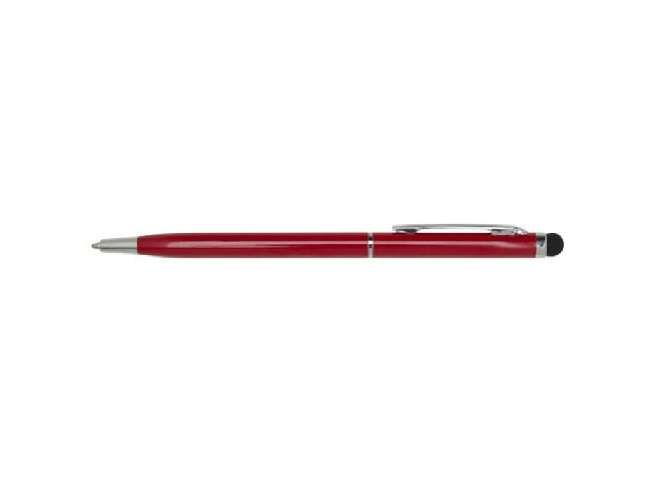 Penna a sfera in alluminio con stylus Ore (inchiostro blu)
